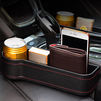 Car Seat Crevice Storage Box PU Leather Seat Side Bag for Phone Wallet Key Card Stowing Tidying Boxes Universal Auto Accessories
Car Seat Crevice Storage Box PU Leather Seat Side Bag for Phone Wallet Key Card Stowing Tidying Boxes Universal Auto Accessories