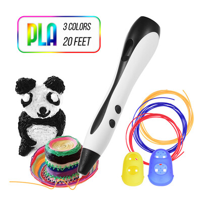 3D Pen with PLA Filament Refills LCD Screen Professional 3D Drawing Printing Pen Extruding Speed Temperature Control Perfect Gift
3D Pen with PLA Filament Refills LCD Screen Professional 3D Drawing Printing Pen Extruding Speed Temperature Control Perfect Gift