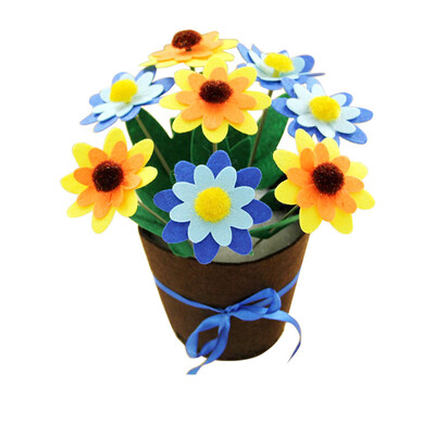 Flower Pots Home Office Decorative Colorful Craft Cloth Sewing DIY Kit Nonwoven Potted Plant DIY
Flower Pots Home Office Decorative Colorful Craft Cloth Sewing DIY Kit Nonwoven Potted Plant DIY