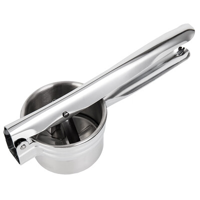 Willstar 1Set Stainless Steel Potato Ricer Hand Held Puree Masher Juicer with 3 Discs
Willstar 1Set Stainless Steel Potato Ricer Hand Held Puree Masher Juicer with 3 Discs