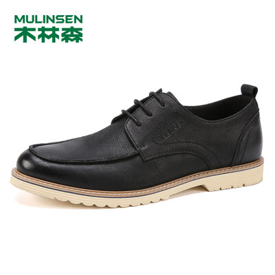 Mulinsen Fashion City Casual Youth Trend Mens First Layer Leather Lace Up Sneakers Black 38 SS97313
Mulinsen Fashion City Casual Youth Trend Mens First Layer Leather Lace Up Sneakers Black 38 SS97313