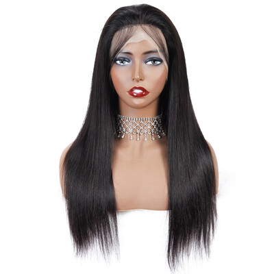 Amazing Star 360 Lace Wigs Brazilian Virgin Straight Hair Lace Wigs Straight Hair Human Hair Lace Wigs with Baby Hair