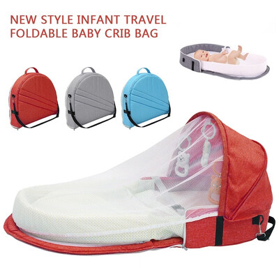 2020 New Style Infant Travel Foldable Baby Crib Bag Mosquito Nets Portable Sleeping Bed Nursery Multi-function New Mom Gift
2020 New Style Infant Travel Foldable Baby Crib Bag Mosquito Nets Portable Sleeping Bed Nursery Multi-function New Mom Gift
