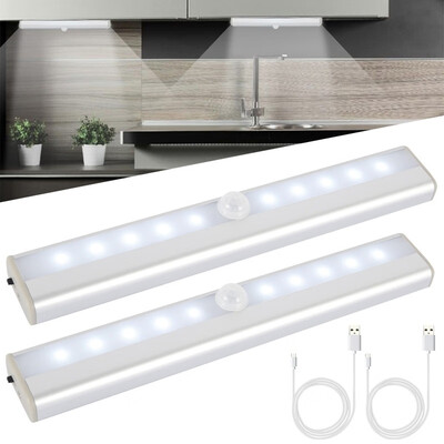 10 LED Motion Sensor Closet Lights Energy Saving LED Night Light Bar Safe Lights for Closet Cabinet Wardrobe Stairs
10 LED Motion Sensor Closet Lights Energy Saving LED Night Light Bar Safe Lights for Closet Cabinet Wardrobe Stairs