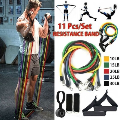 11 Pcs Fitness Rubber Loop Tube Set Yoga Exercise Resistance Bands Gym Pilates Yoga Brick Workout Men Bands
11 Pcs Fitness Rubber Loop Tube Set Yoga Exercise Resistance Bands Gym Pilates Yoga Brick Workout Men Bands