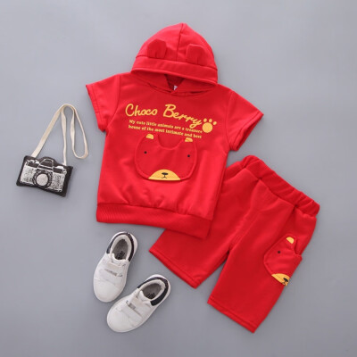 2pcs Cotton Kids Baby Boys Boy Girl Short Sleeve TopsPants Shorts Outfits Hooded Clothes Set
2pcs Cotton Kids Baby Boys Boy Girl Short Sleeve TopsPants Shorts Outfits Hooded Clothes Set