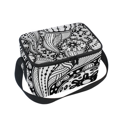 ALAZA Insulated Lunch Box Black Jellyfish Lunch Bag for Men Women Portable Tote Bag Cooler Bag
ALAZA Insulated Lunch Box Black Jellyfish Lunch Bag for Men Women Portable Tote Bag Cooler Bag