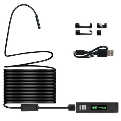 USB Wifi Endoscope Inspection Camera 8LED Endoscope for IPhone Android Channel Cell Phone 2M
USB Wifi Endoscope Inspection Camera 8LED Endoscope for IPhone Android Channel Cell Phone 2M