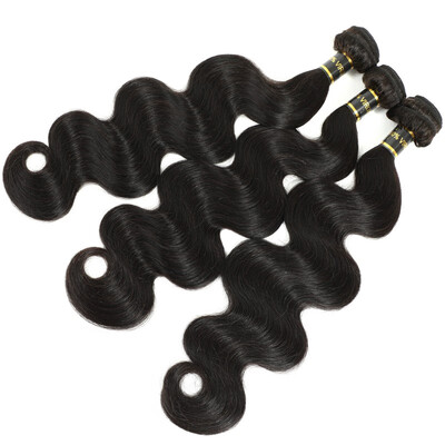 Amazing Star Virgin Brazilian Hair Bundles Body Wave Human Hair Extensions Full&Thick Body Wave 3 Bundles