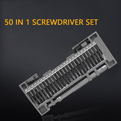50in1 Magnetic Screwdrivers Set for CellPhone PC Watch Camera Headset Aircraft Toys Repair Tools Precision Screwdrivers Set
50in1 Magnetic Screwdrivers Set for CellPhone PC Watch Camera Headset Aircraft Toys Repair Tools Precision Screwdrivers Set