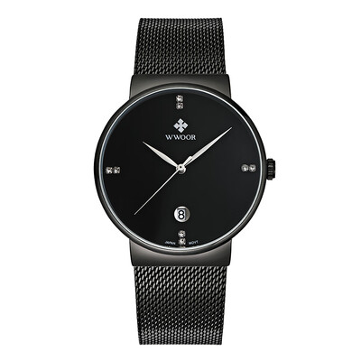 WWOOR Ultra Thin Fashion Luxury Diamond Quartz Ananlog Man Casual Wristwatch Stainless Steel Simplicity Men Decorative Watch Wat
WWOOR Ultra Thin Fashion Luxury Diamond Quartz Ananlog Man Casual Wristwatch Stainless Steel Simplicity Men Decorative Watch Wat