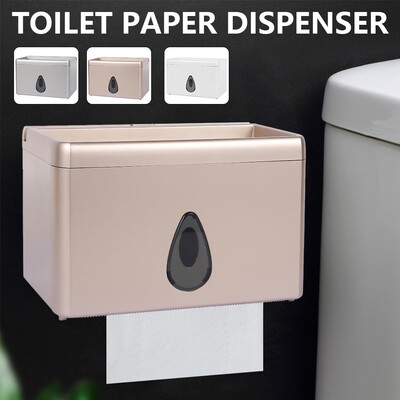 Wall Mounted Bathroom Paper Dispenser Box Hanging Tissue Box Waterproof Toilet Paper Holders
Wall Mounted Bathroom Paper Dispenser Box Hanging Tissue Box Waterproof Toilet Paper Holders