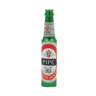 Beer Bottle Shape Smoking Herb Pipe Innovative Portable Mini Creative Tobacco Pipe Metal Aluminum Herb Smoke Pipes Spice Narguile
Beer Bottle Shape Smoking Herb Pipe Innovative Portable Mini Creative Tobacco Pipe Metal Aluminum Herb Smoke Pipes Spice Narguile