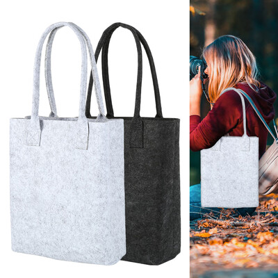 2020 Felt Shopping Bag New Fashion Woman Handbag Shoulder Storage Hand Bags Black Gray Eco Friendly Ladies Purse Pouch Totes Bag
2020 Felt Shopping Bag New Fashion Woman Handbag Shoulder Storage Hand Bags Black Gray Eco Friendly Ladies Purse Pouch Totes Bag