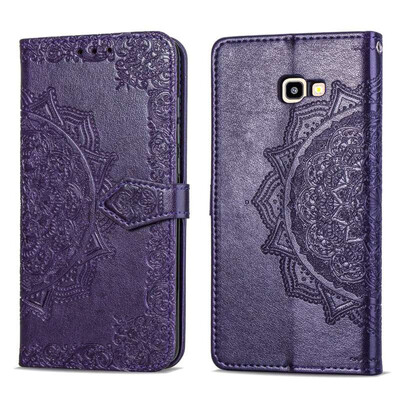 MOONCASE Apple iPhone Xs Max Bracket Mirrored Leather Case - Black