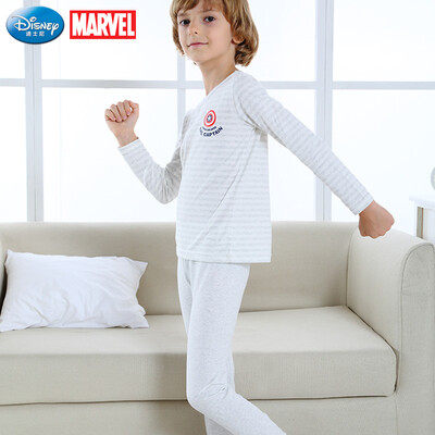 Disney childrens underwear set autumn&winter cotton baby warm autumn clothes long pants boys Marvel two-piece pajamas HM96013 blue 140
Disney childrens underwear set autumn&winter cotton baby warm autumn clothes long pants boys Marvel two-piece pajamas HM96013 blue 140