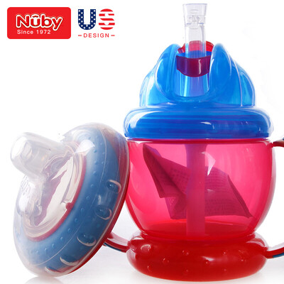 Nuby childrens sippy cup leak-proof cup childrens sippy cup baby learning cup dual-use 240ml double head replacement
Nuby childrens sippy cup leak-proof cup childrens sippy cup baby learning cup dual-use 240ml double head replacement