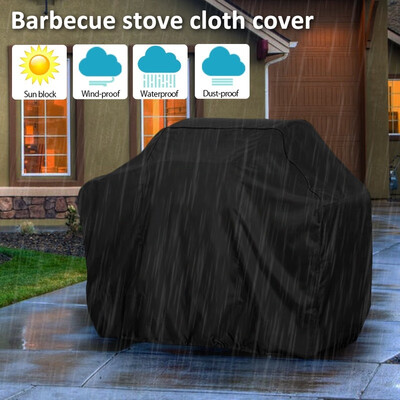BBQ Cover Waterproof Barbecue Covers Garden Patio Grill Protector Anti Dust Rain Gas Charcoal Electric Barbeque
BBQ Cover Waterproof Barbecue Covers Garden Patio Grill Protector Anti Dust Rain Gas Charcoal Electric Barbeque