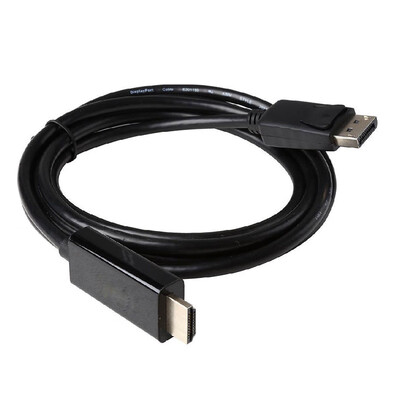 18M DP To HDMI Cable DisplayPort 1080P Video Audio Cable Male To HDMI Male Adapter Cable For PC HDTV Projector Laptop
18M DP To HDMI Cable DisplayPort 1080P Video Audio Cable Male To HDMI Male Adapter Cable For PC HDTV Projector Laptop