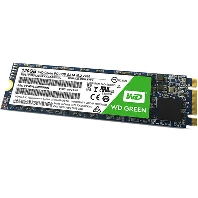 Western Digital 120GB M2 SSD 2280 WD Green Series Internal Solid State Drive 6GbsWDS120G1G0BFor Desktop Computer
Western Digital 120GB M2 SSD 2280 WD Green Series Internal Solid State Drive 6GbsWDS120G1G0BFor Desktop Computer