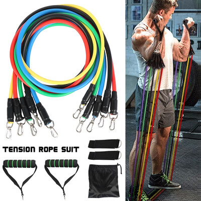 1pc11Pcs Resistance Band Set Exercise Fitness Tube Workout Bands Yoga Body Building Fitness Equipment Tool
1pc11Pcs Resistance Band Set Exercise Fitness Tube Workout Bands Yoga Body Building Fitness Equipment Tool