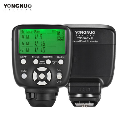 YONGNUO YN560-TX II Manual Flash Trigger Remote Controller LCD Transmitter for Nikon DSLR Camera to YN560IIIYN560IVYN660YN968N
YONGNUO YN560-TX II Manual Flash Trigger Remote Controller LCD Transmitter for Nikon DSLR Camera to YN560IIIYN560IVYN660YN968N