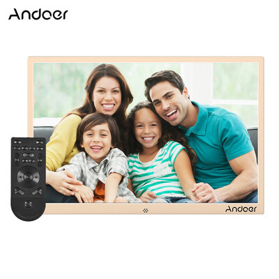 Andoer 154inch LED Digital Photo Frame 1280 800 Resolution Support 1080P Video Random Play Aluminum Alloy with Remote Control
Andoer 154inch LED Digital Photo Frame 1280 800 Resolution Support 1080P Video Random Play Aluminum Alloy with Remote Control
