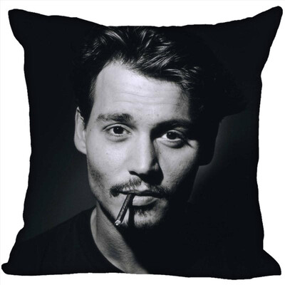 Johnny Depp Pillow Cover Bedroom Home Office Decorative Pillowcase Square Zipper Pillow Cases Satin Fabric No Fade
Johnny Depp Pillow Cover Bedroom Home Office Decorative Pillowcase Square Zipper Pillow Cases Satin Fabric No Fade