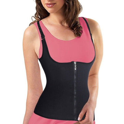Women Neoprene Sauna Sweat Waist Trainer Vest with Zipper for Weight Loss Gym Workout Body Shaper Tank Top Shirt
Women Neoprene Sauna Sweat Waist Trainer Vest with Zipper for Weight Loss Gym Workout Body Shaper Tank Top Shirt