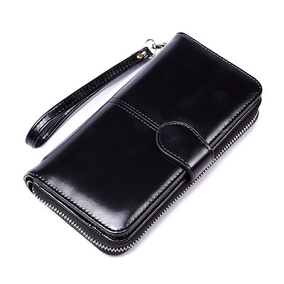 NovelTeez Womens wallet oil wax leather retro long wallet large capacity clutch bag multifunction mobile phone bag
NovelTeez Womens wallet oil wax leather retro long wallet large capacity clutch bag multifunction mobile phone bag