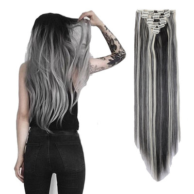 8 PcsSet Fashion Long Curly Wavy Straight Clip In Hair Extension Sexy Heat Resistant Party Hair Natural Synthetic Hair For Women
8 PcsSet Fashion Long Curly Wavy Straight Clip In Hair Extension Sexy Heat Resistant Party Hair Natural Synthetic Hair For Women