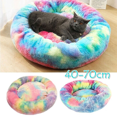 40-70cm Colorful Cat Deep Sleep Nest Pet Nest Heat Dissipation Fabric Washable Plush Pet Bed
40-70cm Colorful Cat Deep Sleep Nest Pet Nest Heat Dissipation Fabric Washable Plush Pet Bed