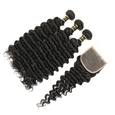 Amazing Star Crochet Lace Closure with Bundles Deep Wave Bundles with Closure Brazilian Virgin Hair Deep Wave with Closure
Amazing Star Crochet Lace Closure with Bundles Deep Wave Bundles with Closure Brazilian Virgin Hair Deep Wave with Closure
