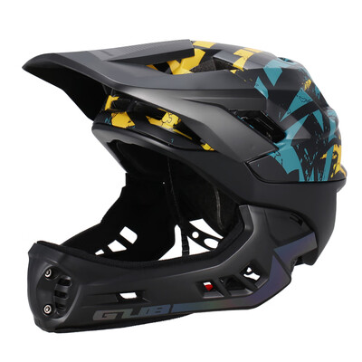 GUB Detachable Full Face Helmet for Child Cycling Skating Skiing Reflective Safety Helmet with Visor&Warning Light
GUB Detachable Full Face Helmet for Child Cycling Skating Skiing Reflective Safety Helmet with Visor&Warning Light