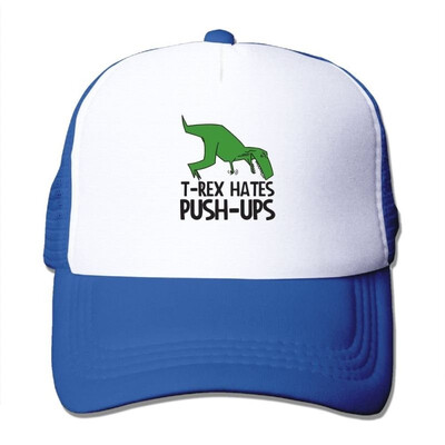 T-Rex Hates Push-Ups Summer Sun Protection Mesh Cap Baseball Hat Cap Adjustable
T-Rex Hates Push-Ups Summer Sun Protection Mesh Cap Baseball Hat Cap Adjustable