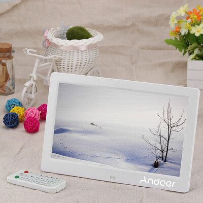 101" HD Wide Screen High Resolution Digital Photo Picture Frame Alarm Clock MP3 MP4 Movie Player with Remote Control Christmas Gi
101" HD Wide Screen High Resolution Digital Photo Picture Frame Alarm Clock MP3 MP4 Movie Player with Remote Control Christmas Gi