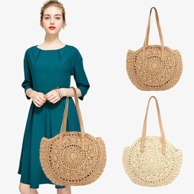 Woven Rattan Bag Round Straw Shoulder Bag Beach Handbags Women Hollow Handmade Messenger Crossbody Bags
Woven Rattan Bag Round Straw Shoulder Bag Beach Handbags Women Hollow Handmade Messenger Crossbody Bags