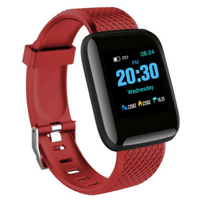 116plus Smart Bracelet Heart Rate Blood Pressure Monitoring Pedometer Smart Fitness Equipment
116plus Smart Bracelet Heart Rate Blood Pressure Monitoring Pedometer Smart Fitness Equipment