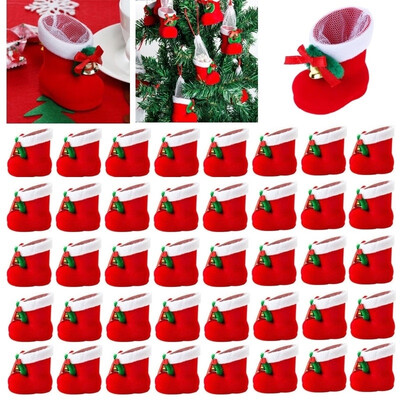 10203040Pcs Christmas Tree Trick-or-treat Bags Small Candy Boots Candy Gift Ornaments Gift Bags for Kids
10203040Pcs Christmas Tree Trick-or-treat Bags Small Candy Boots Candy Gift Ornaments Gift Bags for Kids