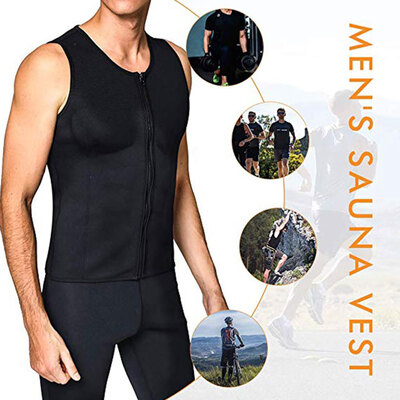Willstar Men Neoprene Sauna Suit Hot Body Shaper Corset For Weight Loss With Zipper Waist Trainer Vest Tank Top Workout
Willstar Men Neoprene Sauna Suit Hot Body Shaper Corset For Weight Loss With Zipper Waist Trainer Vest Tank Top Workout