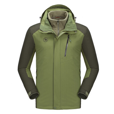 Camel brand fashion outdoor windproof waterproof warm jacket mens three-in-one jacket P8W270709 army green dark moss green
Camel brand fashion outdoor windproof waterproof warm jacket mens three-in-one jacket P8W270709 army green dark moss green