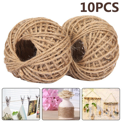 102PCS 30M Jute Rope Creative DIY Draft Natural Color DIY Hand Hemp Rope
102PCS 30M Jute Rope Creative DIY Draft Natural Color DIY Hand Hemp Rope