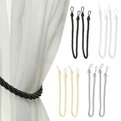 Willstar 2Pcs Durable Tie Backs Twisted Plain Satin To Hold Back Curtain Tidy Rope Cord B
Willstar 2Pcs Durable Tie Backs Twisted Plain Satin To Hold Back Curtain Tidy Rope Cord B