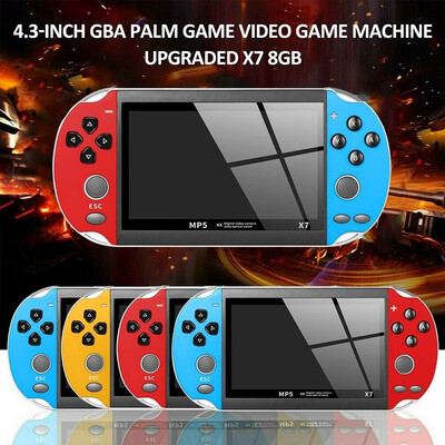 8G 43 "X7 Portable Game Console X7 Video Game Player 300 Free LCD Childrens Game Player
8G 43 "X7 Portable Game Console X7 Video Game Player 300 Free LCD Childrens Game Player