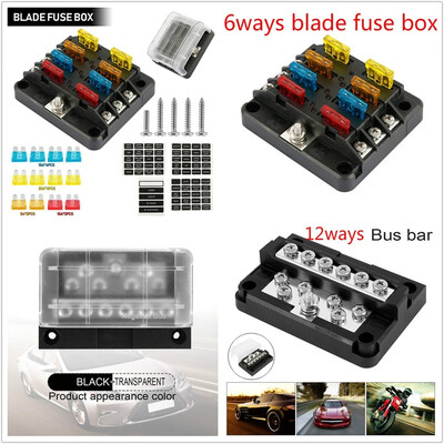 6 Ways Blade Fuse Box 32VDC Bus Bar Car Marine Fuse Box Holder with LED Indicator 12 Ways Bus Bar Car Marine Fuse Box Holder
6 Ways Blade Fuse Box 32VDC Bus Bar Car Marine Fuse Box Holder with LED Indicator 12 Ways Bus Bar Car Marine Fuse Box Holder