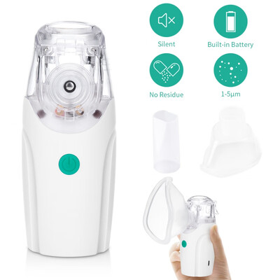 Household Mini Handheld Ultrasonic Nebulizer Portable Mute Asthma Inhaler Atomizer USB Rechargeable Medical Asthma Nebulizer
Household Mini Handheld Ultrasonic Nebulizer Portable Mute Asthma Inhaler Atomizer USB Rechargeable Medical Asthma Nebulizer
