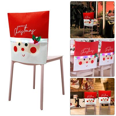 Willstar Christmas Decoration Santa Snowman Chair Cover Back Covers w Light Table Decor
Willstar Christmas Decoration Santa Snowman Chair Cover Back Covers w Light Table Decor