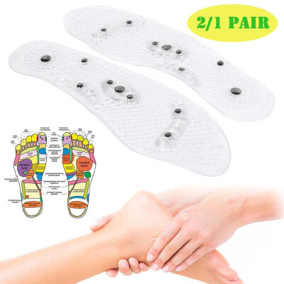 21 Pair Men&Women Fashion Magnetic Therapy Insole Transparent Silicone Anti-fatigue Health Care Massage Insoles
21 Pair Men&Women Fashion Magnetic Therapy Insole Transparent Silicone Anti-fatigue Health Care Massage Insoles