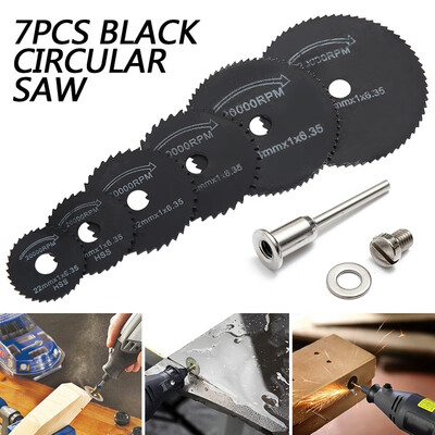 7Pcsset HSS Mini Circular Saw Blades Cutting Disc HSS Circular Saw Rotary Blades Rotary Tool
7Pcsset HSS Mini Circular Saw Blades Cutting Disc HSS Circular Saw Rotary Blades Rotary Tool