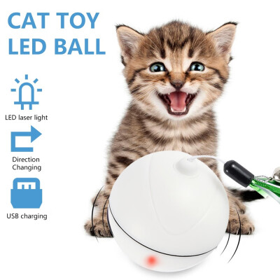 Automatic Pet Cat Toy LED Luminous Rolling Ball USB Charging Electronic Smart Cat Toy Balls
Automatic Pet Cat Toy LED Luminous Rolling Ball USB Charging Electronic Smart Cat Toy Balls